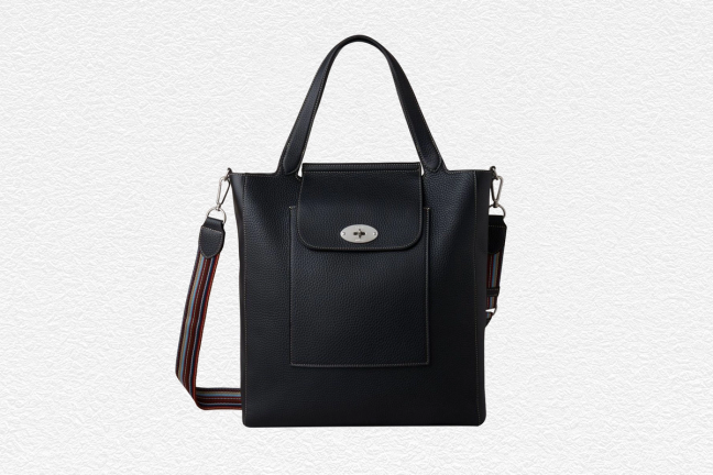 Paul Smith x Mulberry Leather Tote Bag