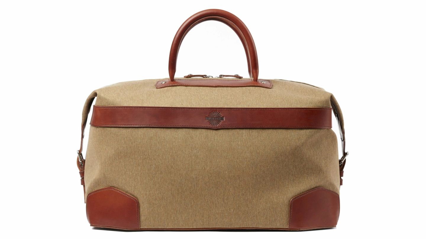 The new luggage collection from Purdey