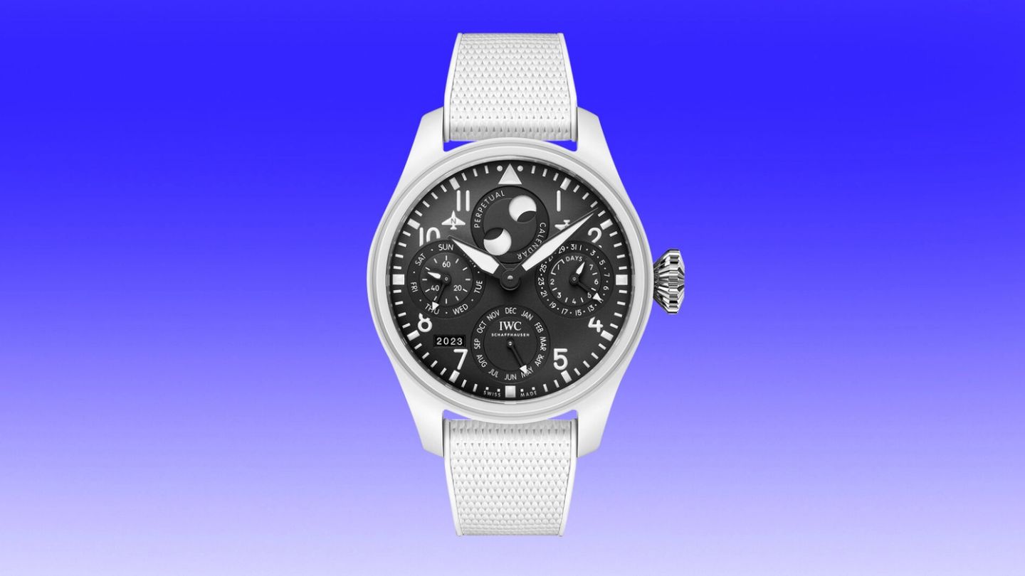 The quiet launch of the IWC Big Pilot White Ceramic ‘Lake Tahoe’ Perpetual Calendar