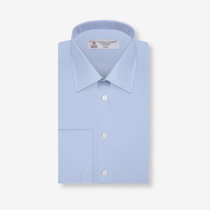Turnbull & Asser Blue Cotton Shirt 