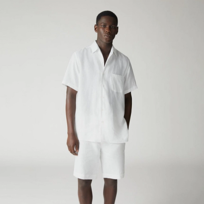 Loro Piana André Linen Shirt 