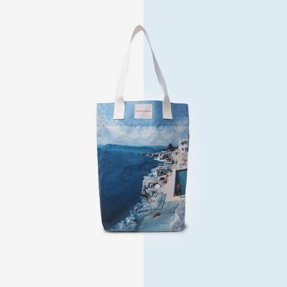 Orlebar Brown Argyle Printed Tote Bag