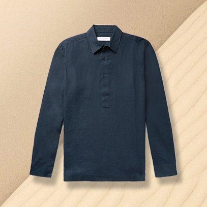 Orlebar Brown Half-Placket Shirt