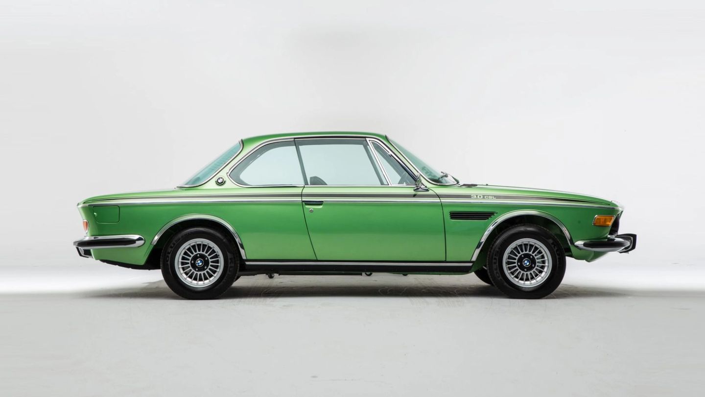 This handsome 1972 BMW coupe will make you green with envy