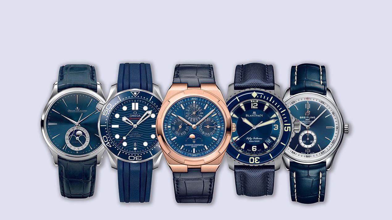 Why modern watchmakers have caught a case of the blues