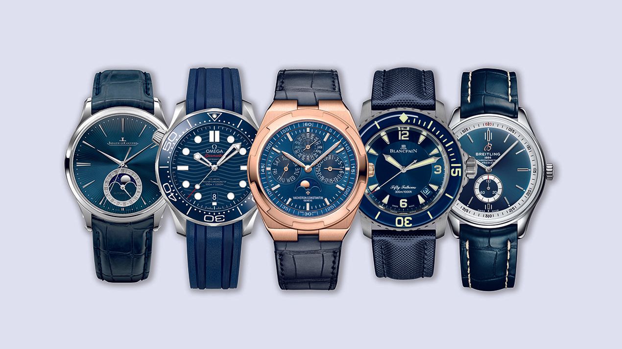 Why modern watchmakers have caught a case of the blues