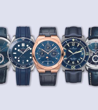 Why modern watchmakers have caught a case of the blues