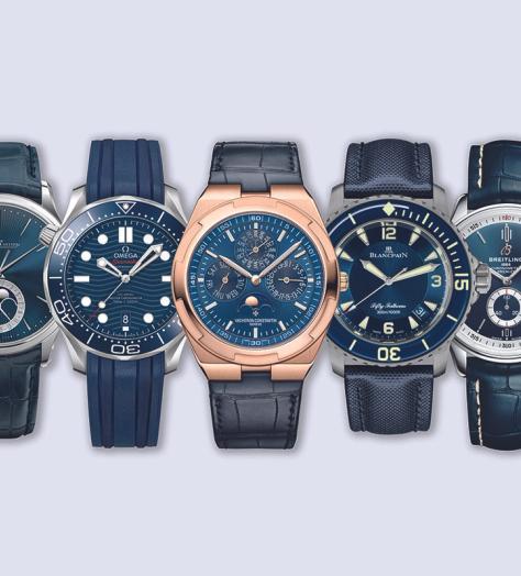Why modern watchmakers have caught a case of the blues