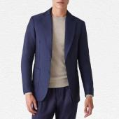 Luca Faloni Wool Travel Blazer