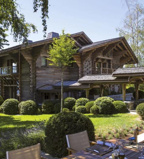 Step inside Chalet Peaks, a luxury compound in the Alps