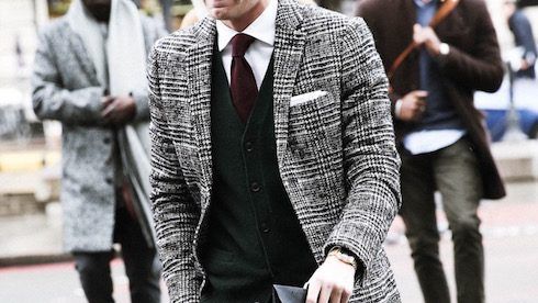 Clothes fit for a gentleman at Milan fashion week