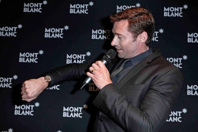 Montblanc Brand Ambassador Hugh Jackman at Watches&Wonders Hong