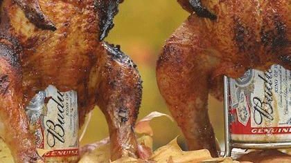 Weekend cooking – beer can chicken