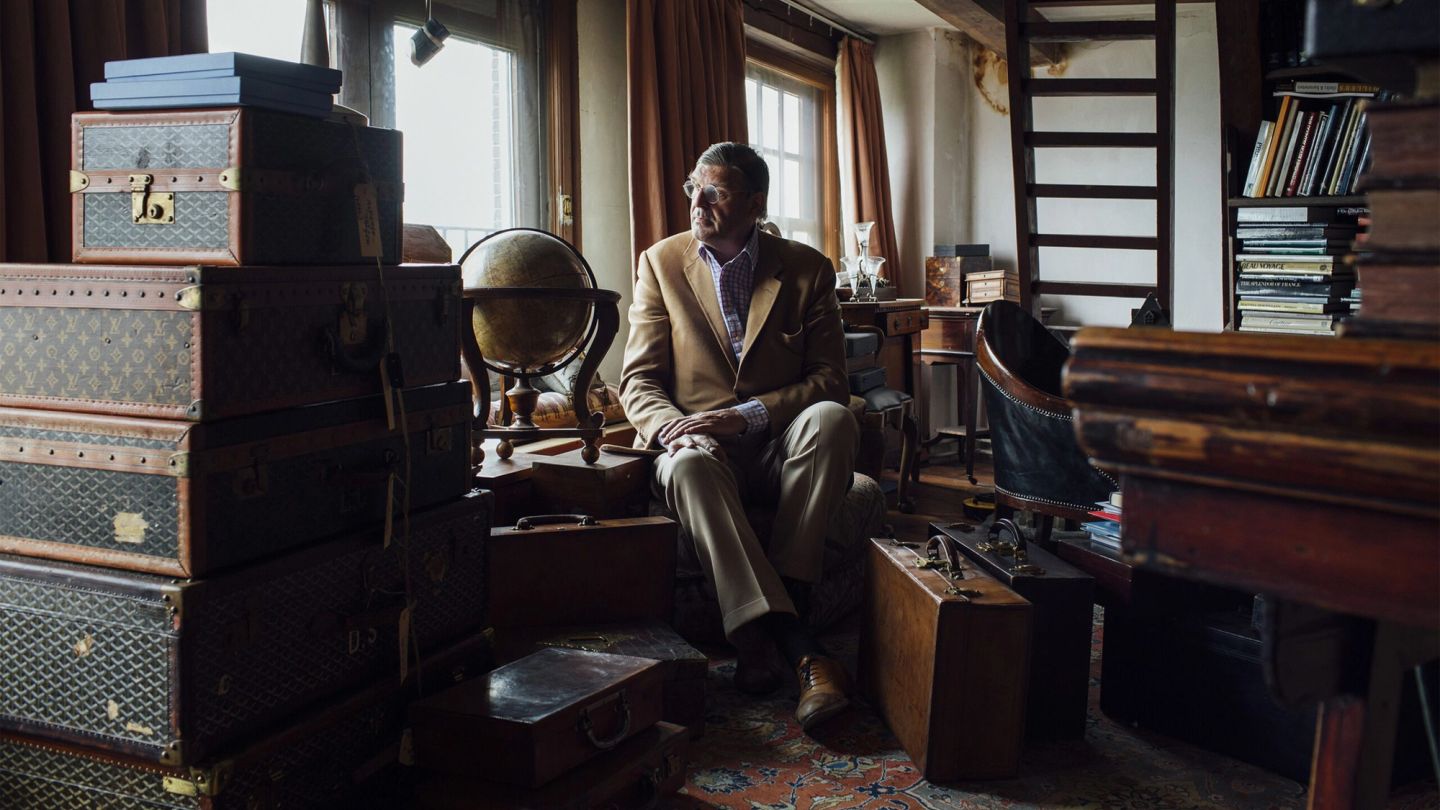 Introducing Menko ten Cate, the world’s most prolific luggage collector