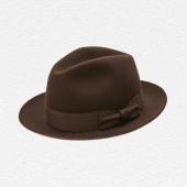 Trilby Hat Chocolate Brown