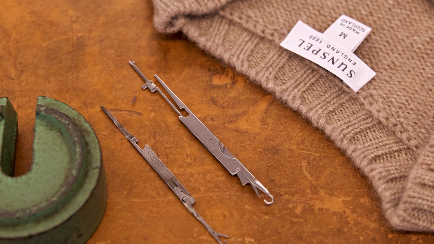 How Sunspel created the ultimate cashmere jumper