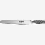 Global stainless steel bread knife 