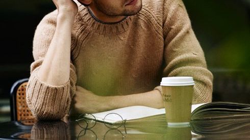 Winter knitwear fit for a gentleman