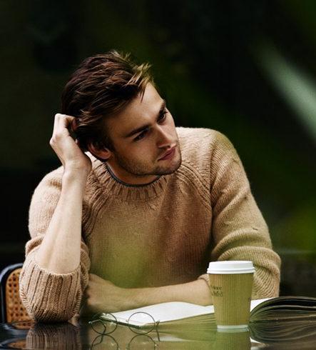 Winter knitwear fit for a gentleman