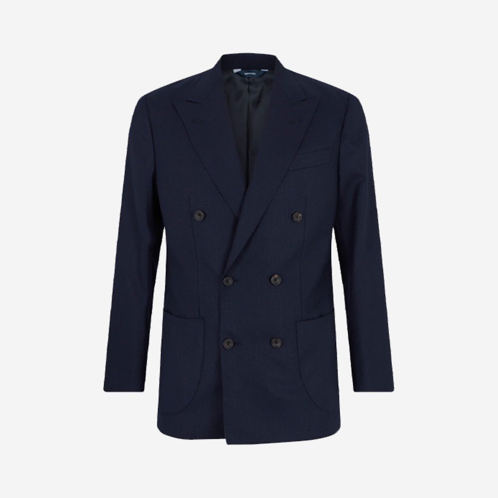 Thom Sweeney Wool Hopsack Jacket