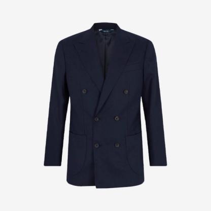 Thom Sweeney Wool Hopsack Jacket