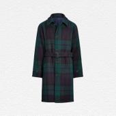 Polo Ralph Lauren Tartan Tweed Balmacaan Topcoat