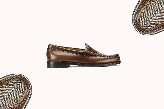 G.H. Bass X Harris Tweed Loafers