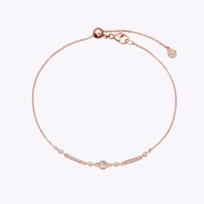 Astley Clarke Rose Gold Icon Nova Opal Bracelet