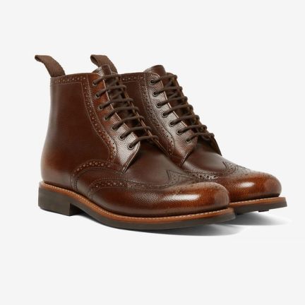 Grenson Burnished Leather Boots