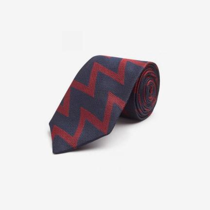 Navy Gunners Silk Tie