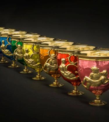 rainbow cups