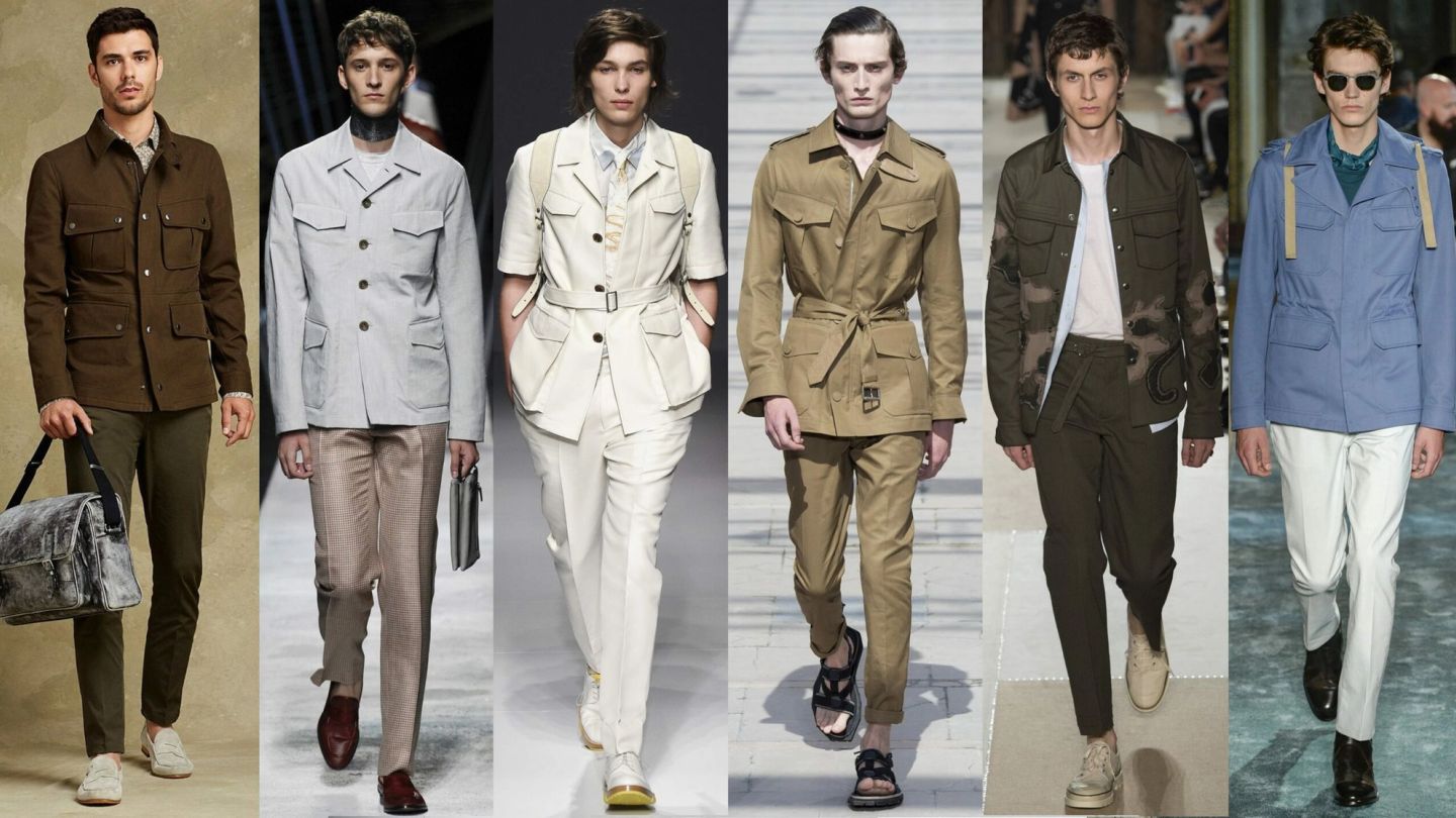 The return of the safari jacket