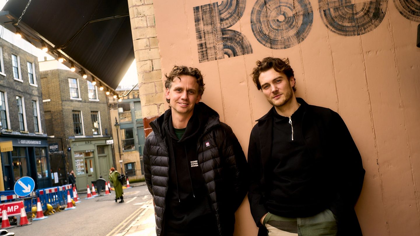 Out to lunch with Will Warr and Jesse Burgess, creators of TopJaw