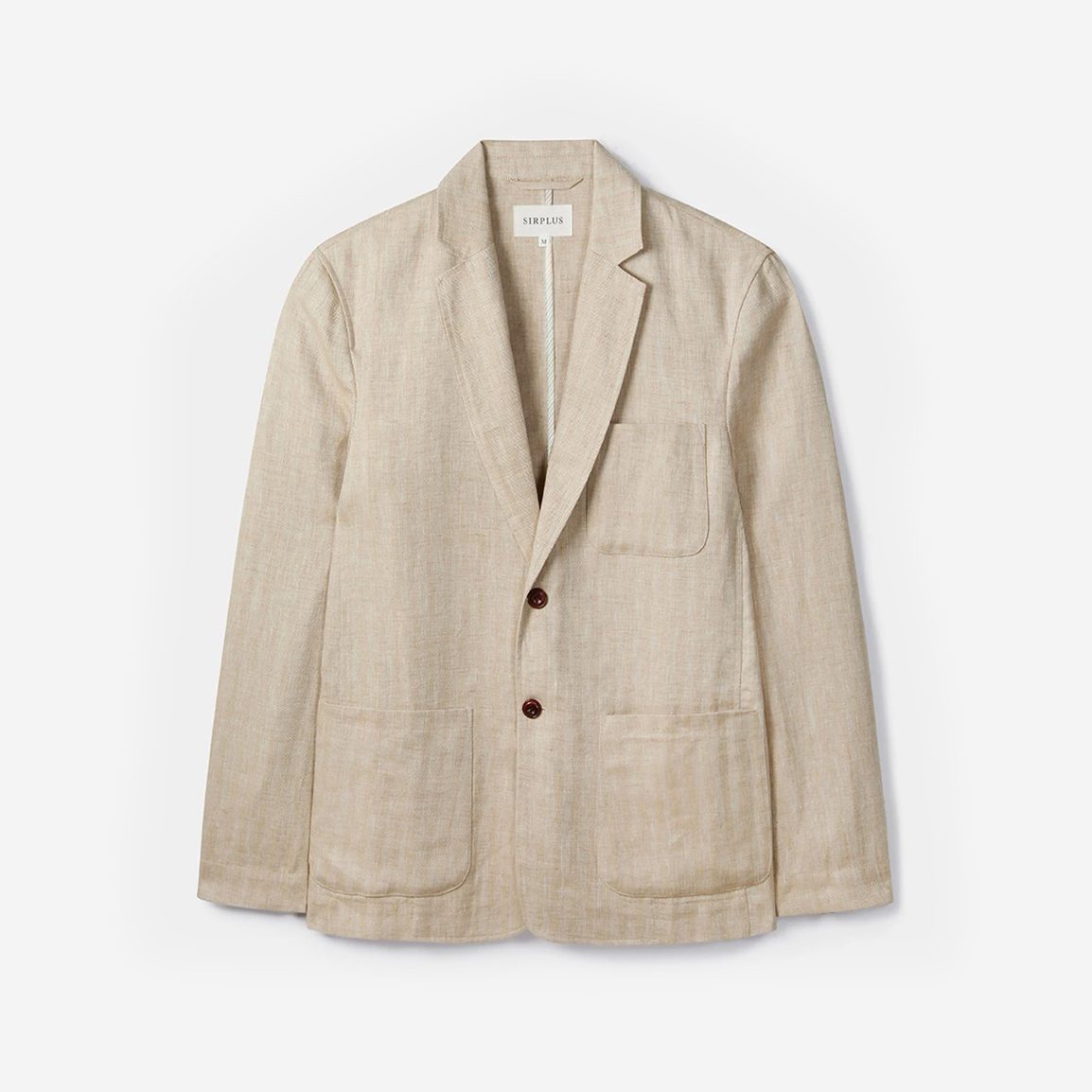 Sir Plus Unstructured Linen Blazer