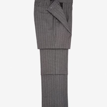 Grey Morning Stripe Trousers