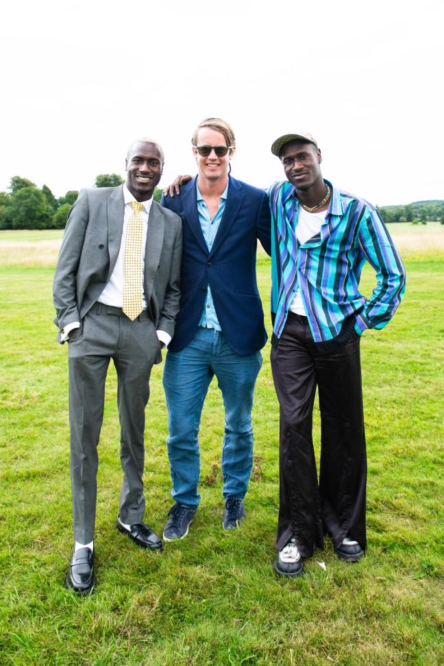 Kevin Flag, George Blandford and Karl Flag