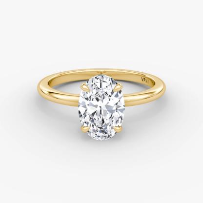 The Signature Oval Engagement Ring
