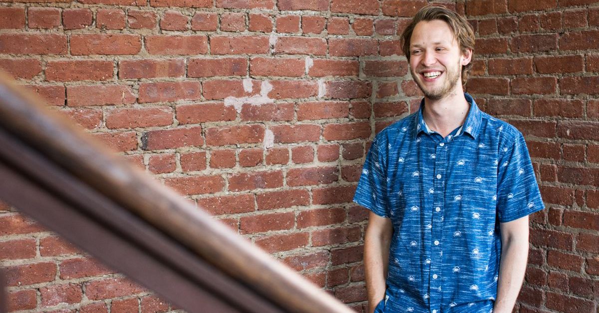 “As the tide went out it became clear that we had been swimming naked ...