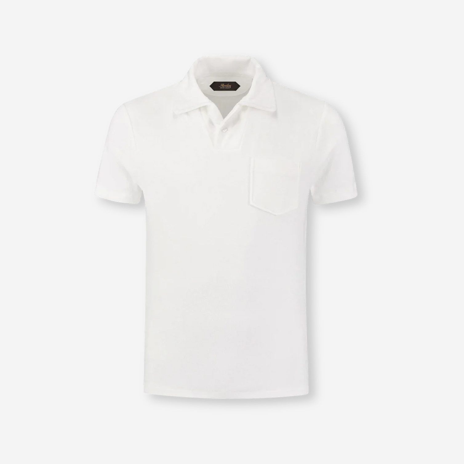 Aurelien Terry Towelling Polo Shirt