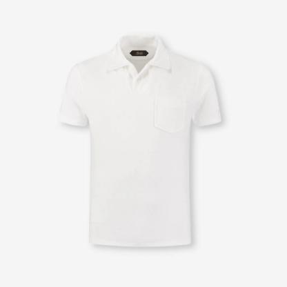 Aurelien Terry Towelling Polo Shirt