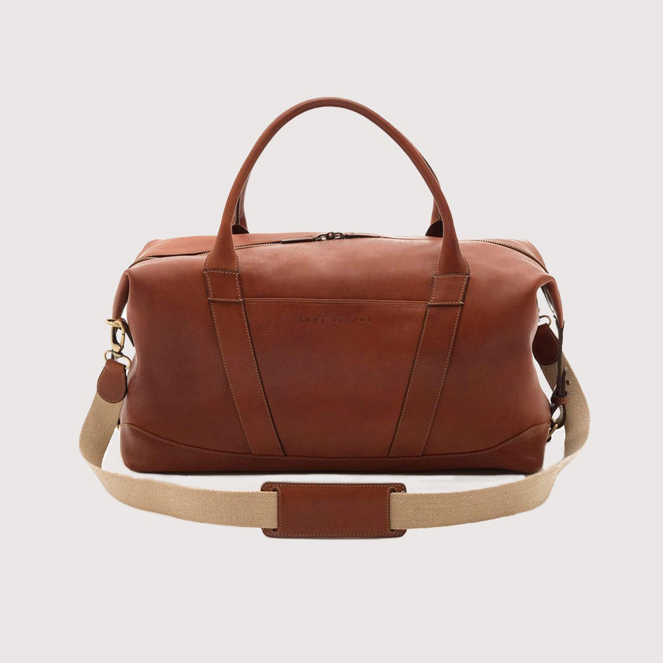 Luca Faloni Cognac Weekender