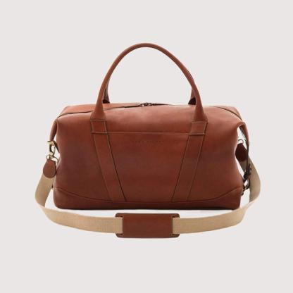 Luca Faloni Cognac Weekender