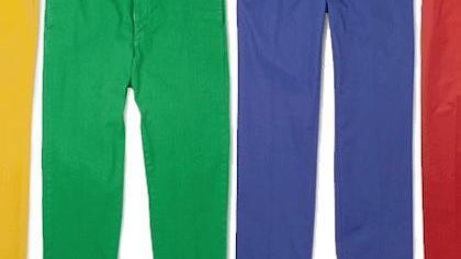 On Trend – Bright Trousers