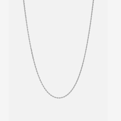 Miansai Silver Rope Chain Necklace
