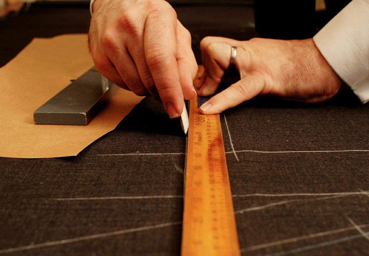 Henry Poole bespoke detail