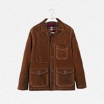 Drake’s Rust Roughout Suede Chore Jacket