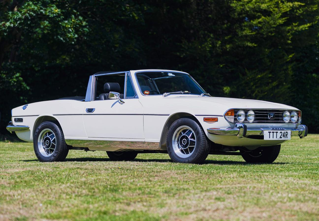 best classic car investment triumph stag