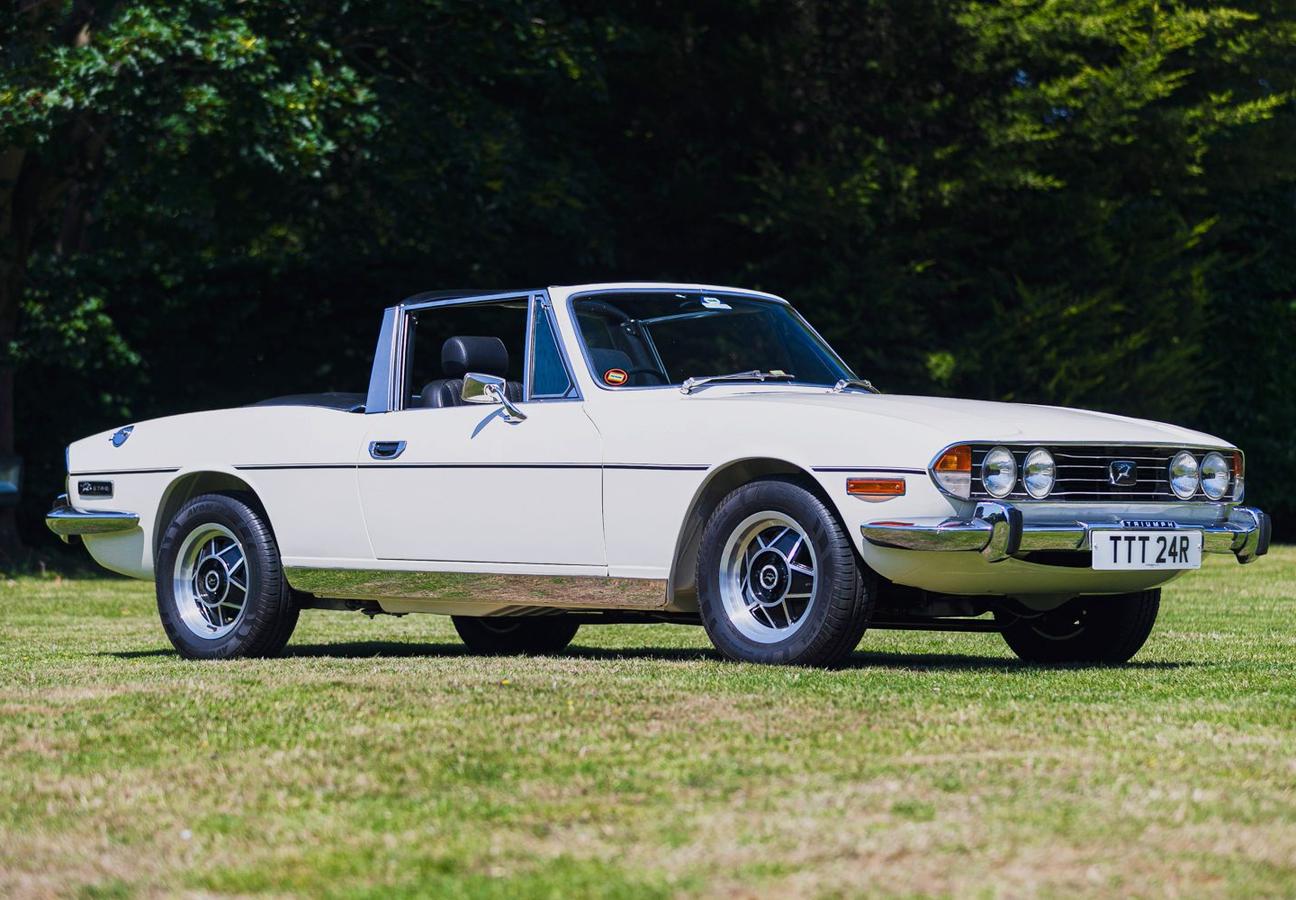 best classic car investment triumph stag