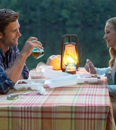 Longest Mile starring Scott Eastwood in a check shirt