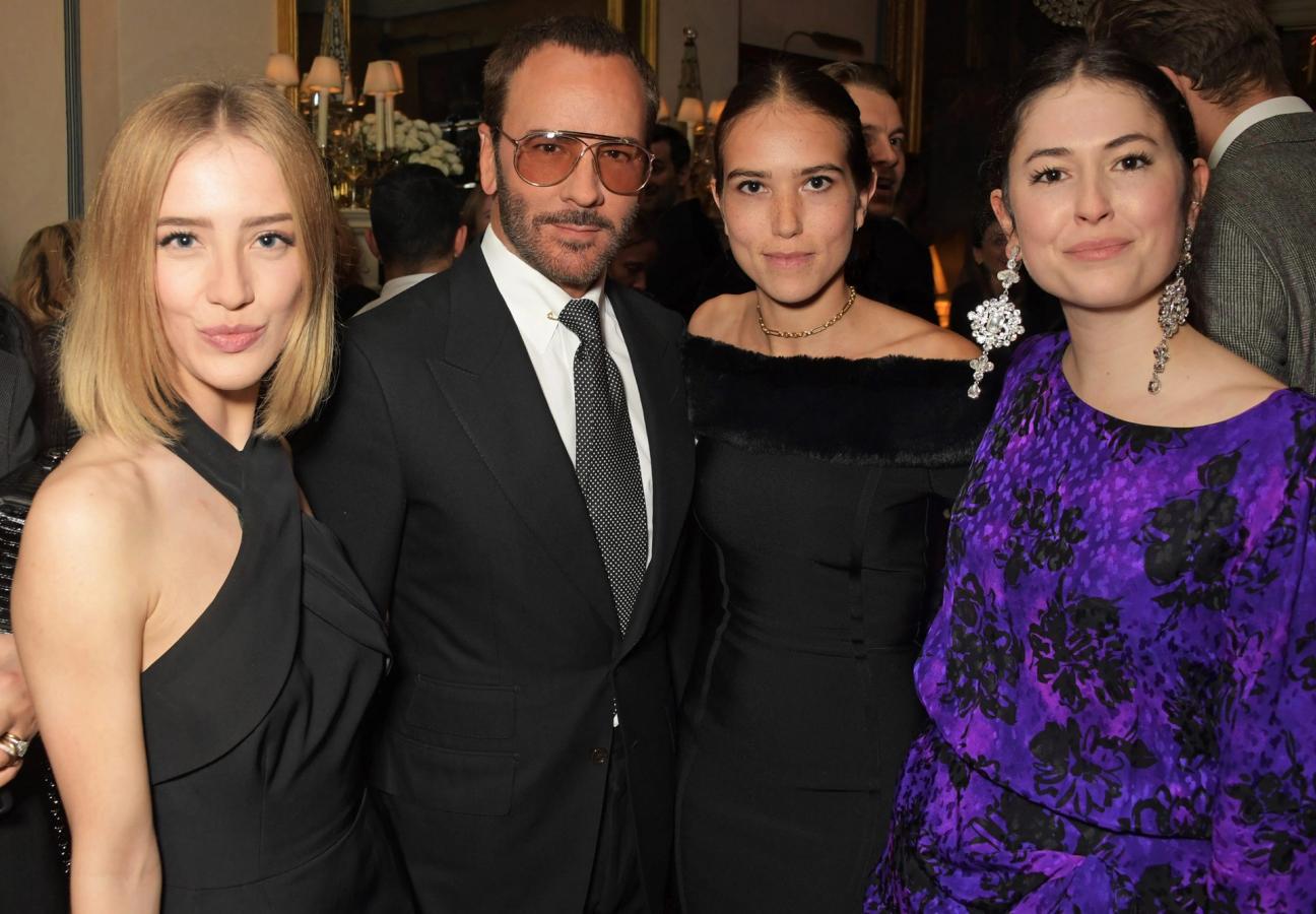 Sarah Mikaela, Tom Ford, Natalia Salmon and Lily Worcester